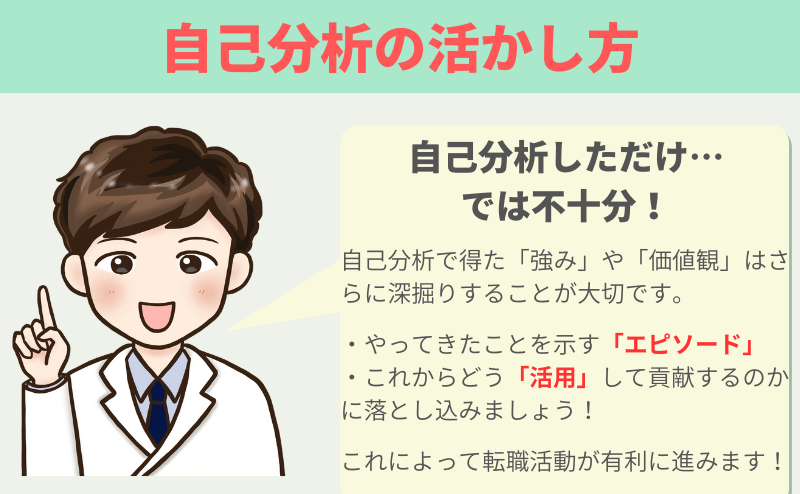 自己分析の活かし方